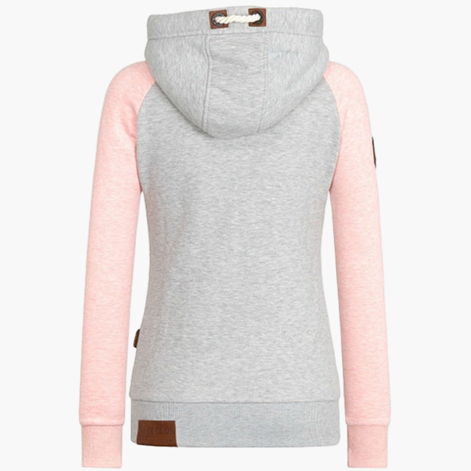 Damen Hoodie mit Kapuze – Stilvolle Freizeit Sweatjacke für Alltag und Sport