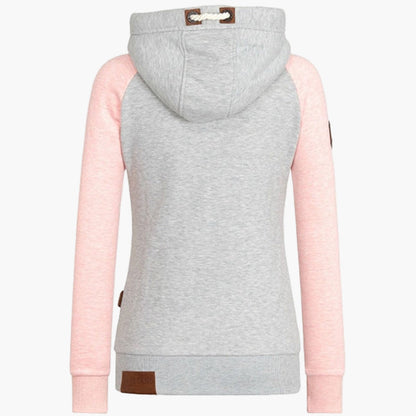 Damen Hoodie mit Kapuze – Stilvolle Freizeit Sweatjacke für Alltag und Sport