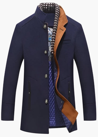 Herren Slim Fit Mantel im Knightsman-Stil – Eleganter Gehrock für besondere Anlässe