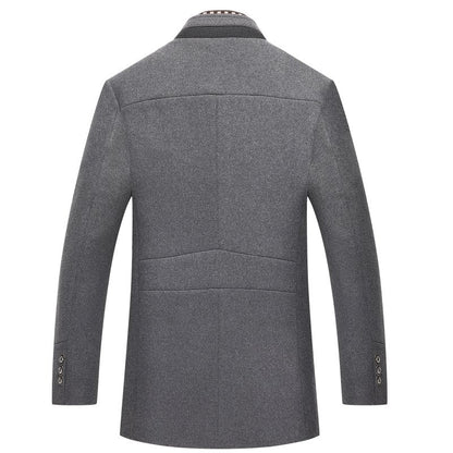 Herren Slim Fit Mantel im Knightsman-Stil – Eleganter Gehrock für besondere Anlässe