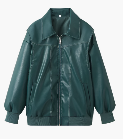Damen Oversized Bomberjacke – Trendige Streetwear für Alltag und Freizeit