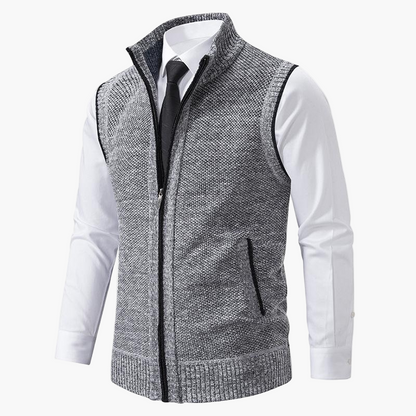 Herren Weste Elegant Business Freizeitweste für Büro und Alltag