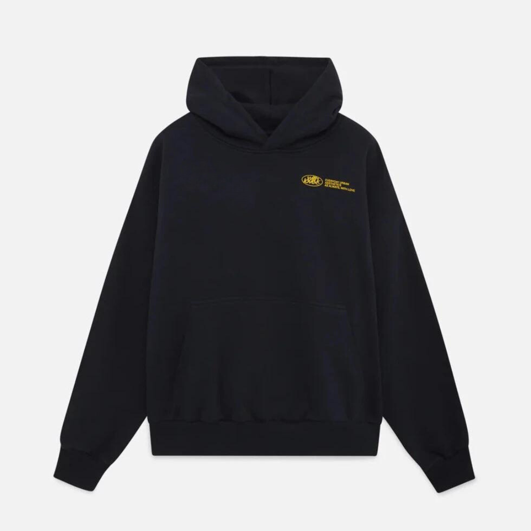 Damen Hoodie im Oversize-Look mit Modernem Print
