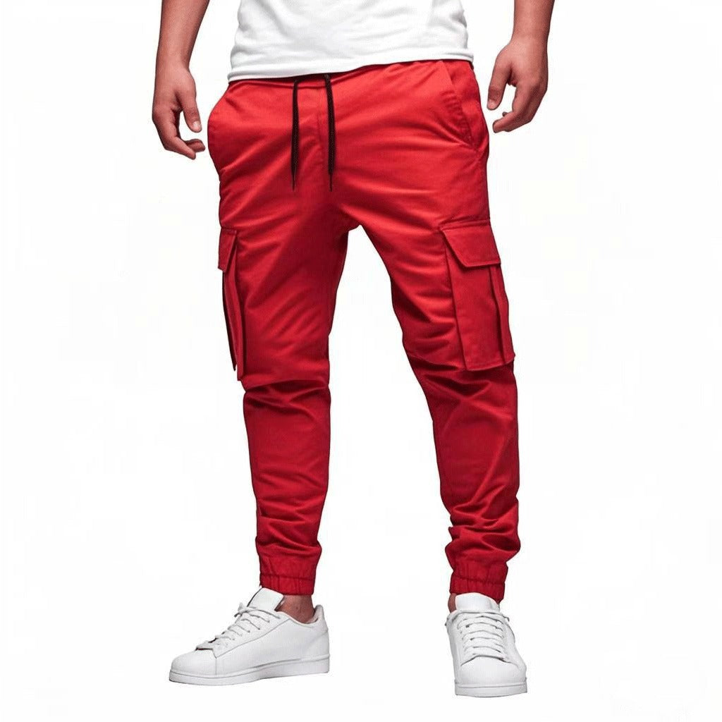 Herren Cargo Jogginghose mit Taschen – Bequeme Freizeithose im Urban Street Style