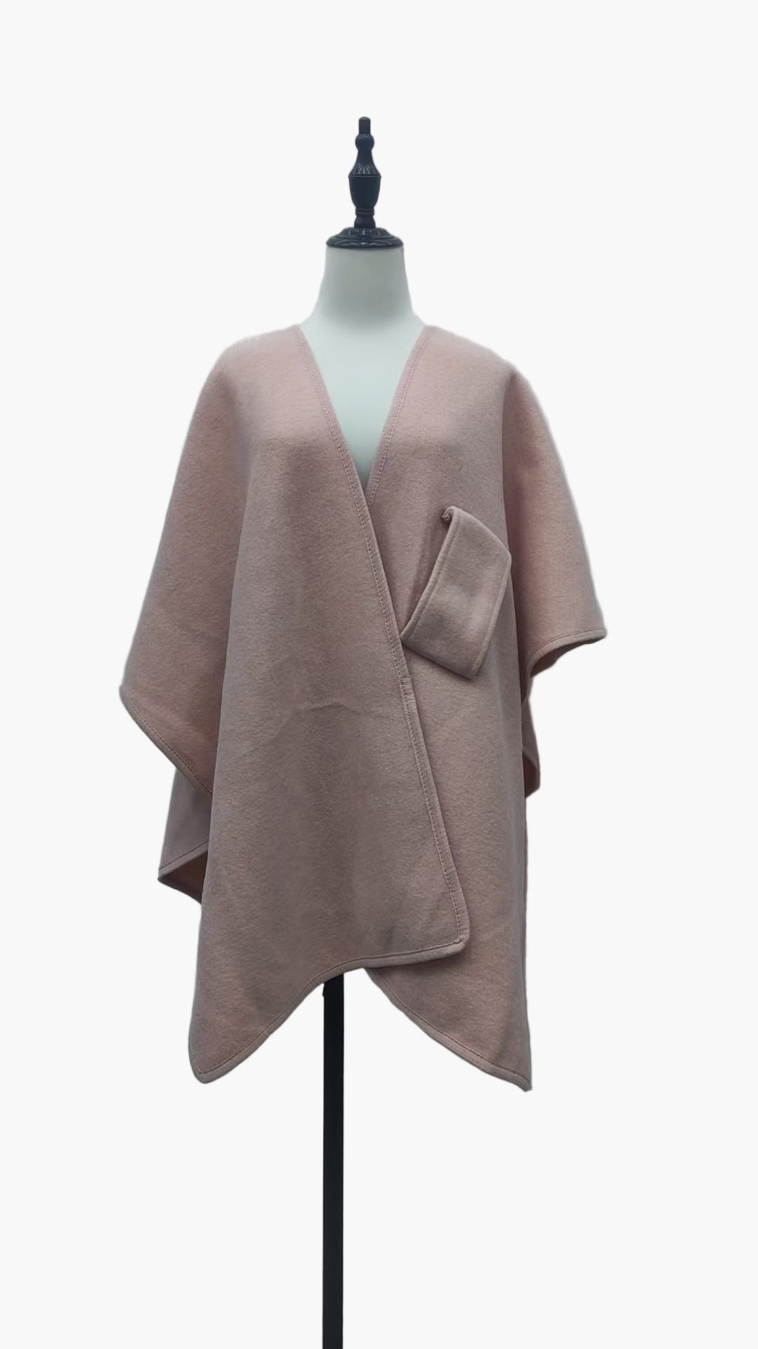 Damen Poncho-Schal Elegant Vielseitig für Alltag und Büro