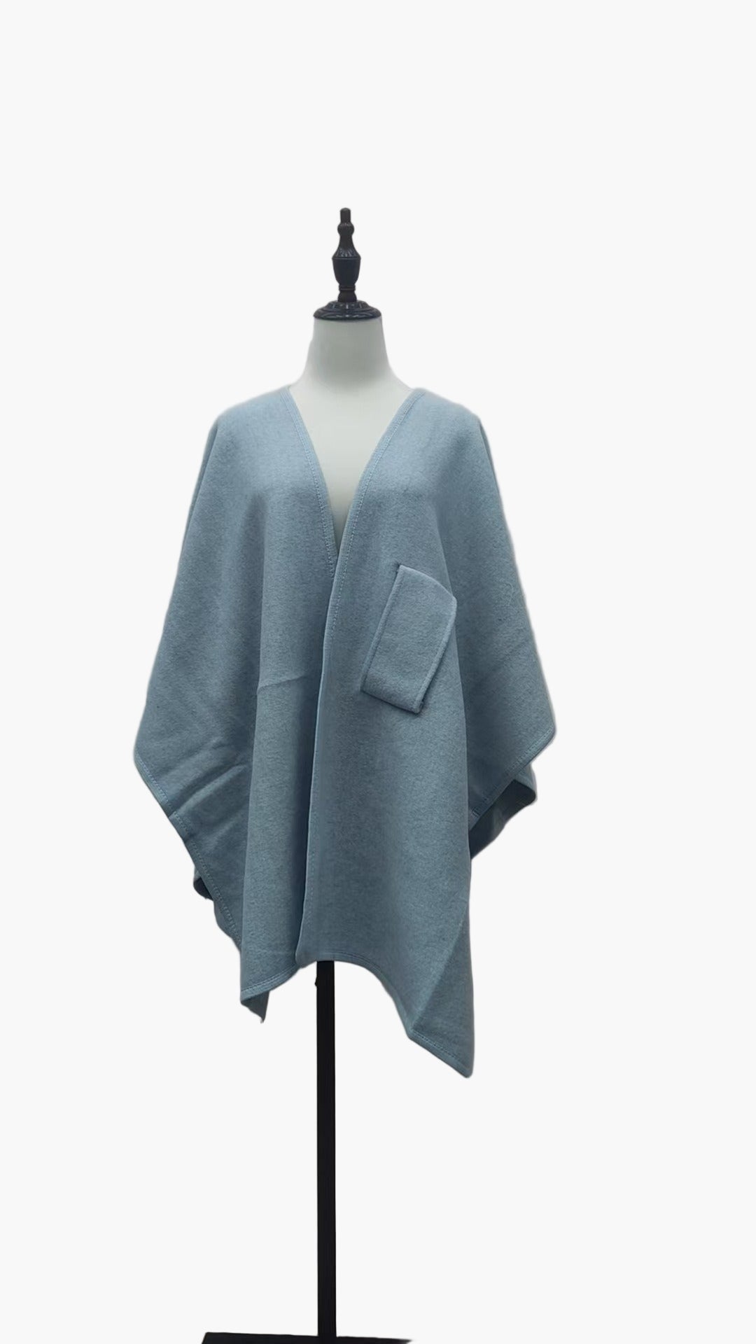 Damen Poncho-Schal Elegant Vielseitig für Alltag und Büro