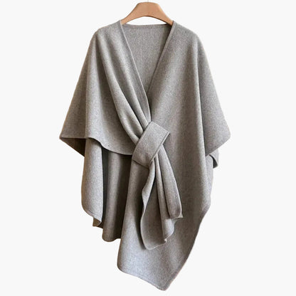 Damen Poncho-Schal Elegant Vielseitig für Alltag und Büro