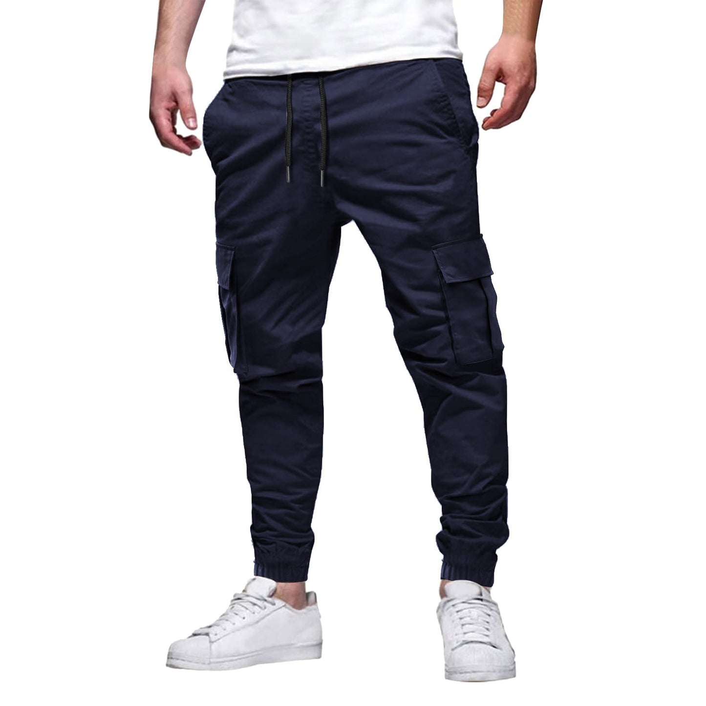 Herren Cargo Jogginghose mit Taschen – Bequeme Freizeithose im Urban Street Style