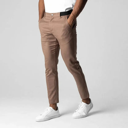 Herren Slim Fit Stoffhose – Eleganter Look für Business & Freizeit