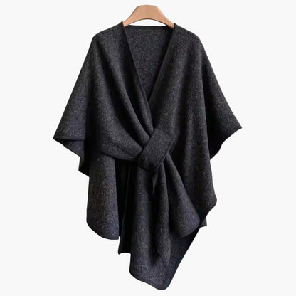 Damen Poncho-Schal Elegant Vielseitig für Alltag und Büro