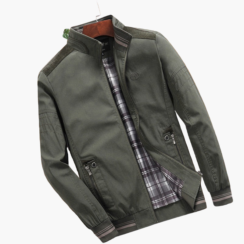 Herren Bomberjacke – Modische Übergangsjacke für Frühling und Sommer, Casual Stil