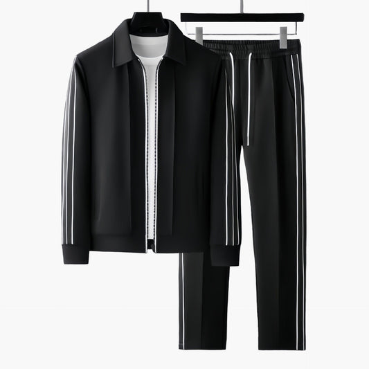 Herren Trainingsanzug Modern Sportlich – Athleisure Freizeit & Fitness Set