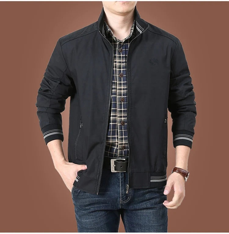 Herren Bomberjacke – Modische Übergangsjacke für Frühling und Sommer, Casual Stil