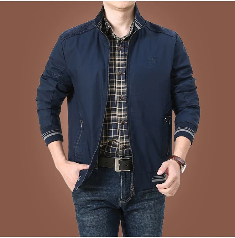 Herren Bomberjacke – Modische Übergangsjacke für Frühling und Sommer, Casual Stil
