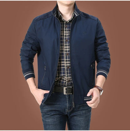 Herren Bomberjacke – Modische Übergangsjacke für Frühling und Sommer, Casual Stil