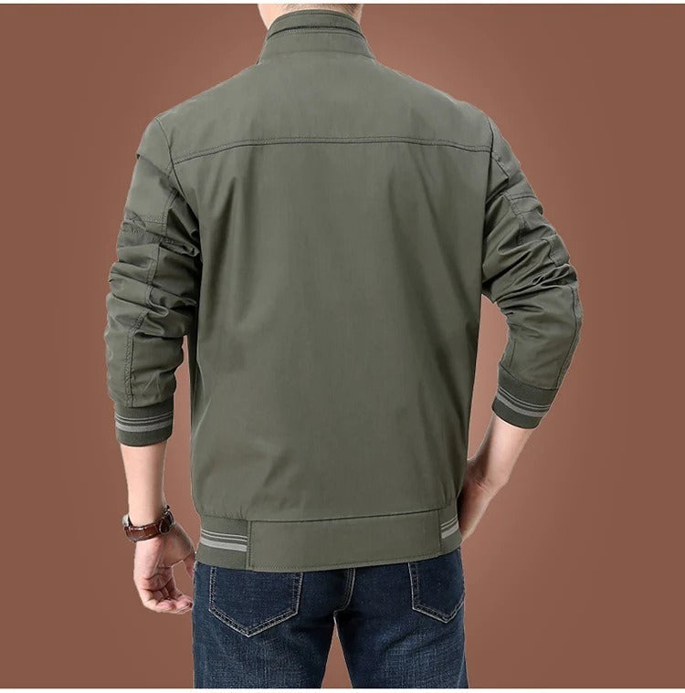 Herren Bomberjacke – Modische Übergangsjacke für Frühling und Sommer, Casual Stil
