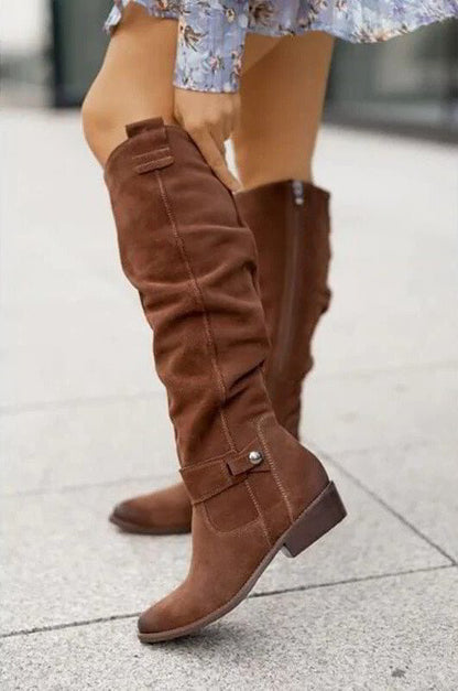 Anna - Hohe Stiefel mit lässigem Look