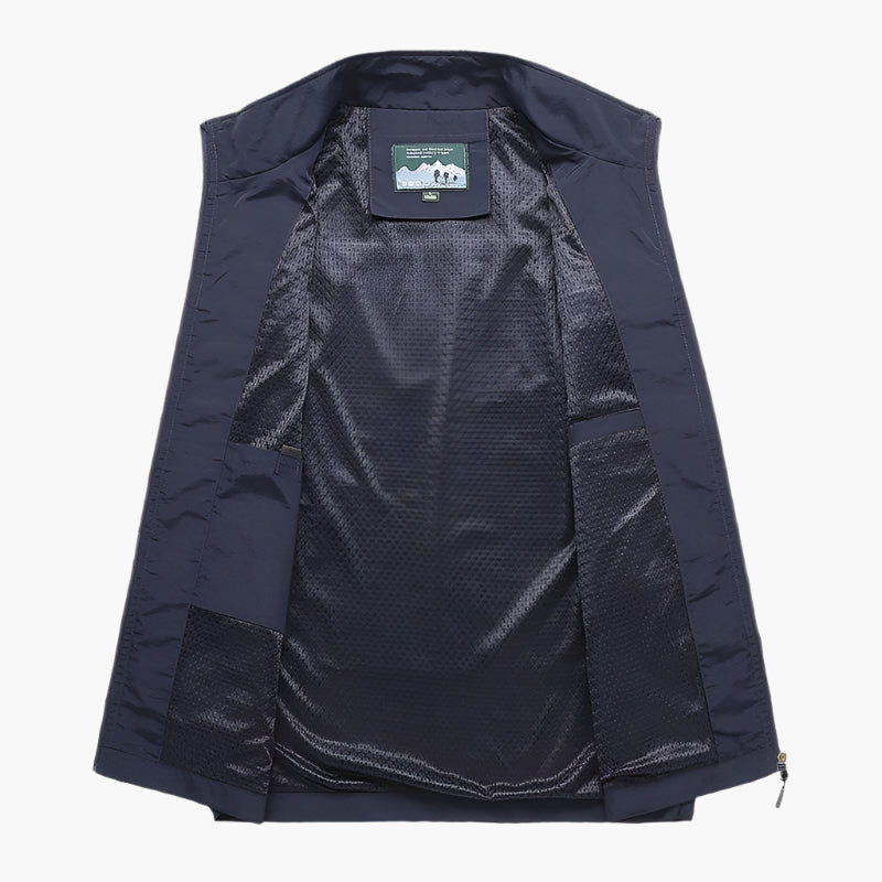 Herren Outdoor Weste Modern Freizeitweste für alle Jahreszeiten