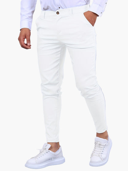 Herren Skinny-Fit Chinohose – Modern, Schmal geschnitten, Vielseitig für Freizeit und Büro