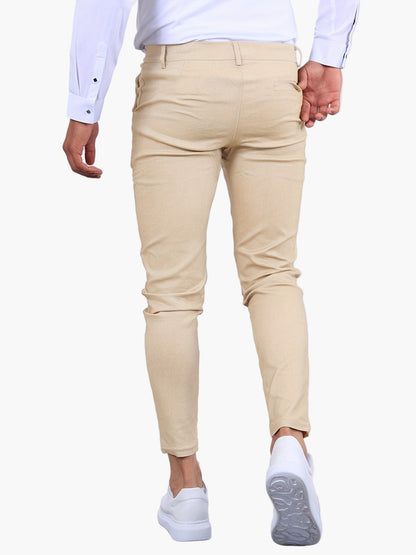 Herren Skinny-Fit Chinohose – Modern, Schmal geschnitten, Vielseitig für Freizeit und Büro