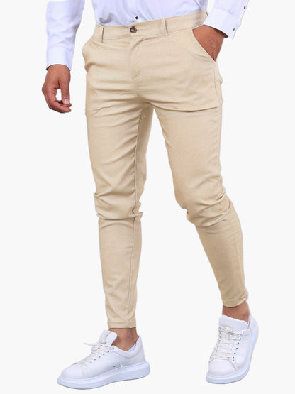 Herren Skinny-Fit Chinohose – Modern, Schmal geschnitten, Vielseitig für Freizeit und Büro