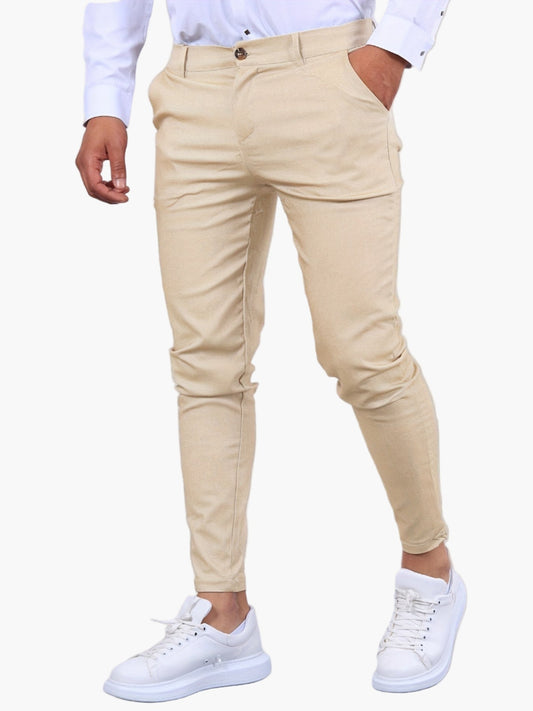 Herren Skinny-Fit Chinohose – Modern, Schmal geschnitten, Vielseitig für Freizeit und Büro