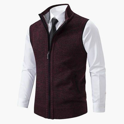 Herren Weste Elegant Business Freizeitweste für Büro und Alltag