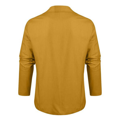 Herren Sakko Leinen Casual Blazer – Moderner Freizeit-Look für Alltag & Events
