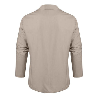 Herren Sakko Leinen Casual Blazer – Moderner Freizeit-Look für Alltag & Events