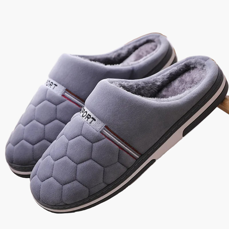 Herren Hauspantoffeln Komfort Warm Gepolstert Rutschfest Indoor Slipper