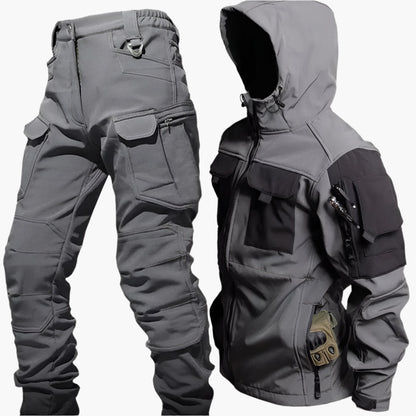 Herren Outdoor Taktikanzug – Funktionsjacke und Hose für Abenteuer und Sport