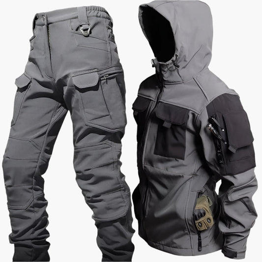 Herren Outdoor Taktikanzug – Funktionsjacke und Hose für Abenteuer und Sport