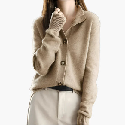 Damen Strickjacke im Casual-Stil – Eleganter Cardigan für Alltag und Büro