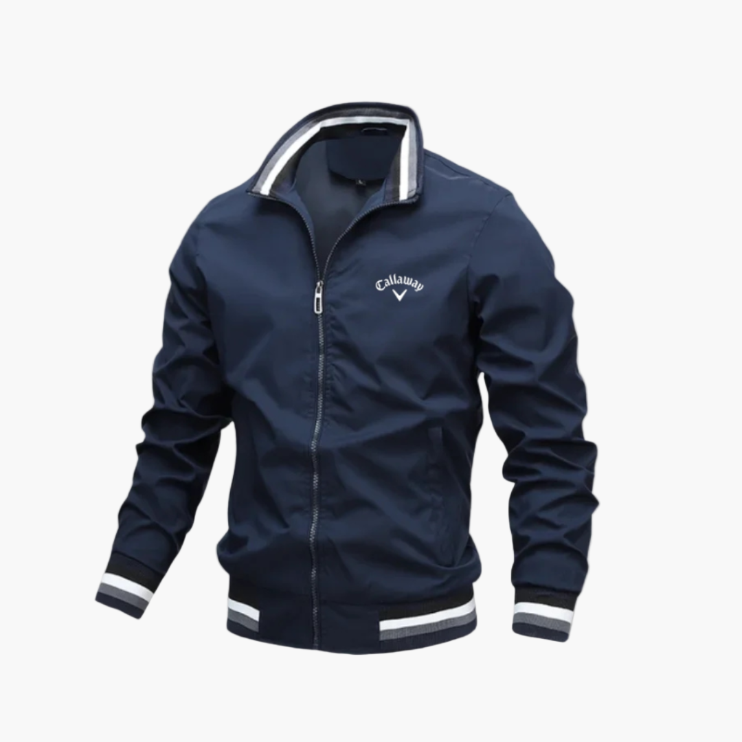 Herren Golf Windbreaker – Leichte Funktionsjacke für Sport & Freizeit, wasserabweisend, atmungsaktiv, sportlicher Stil