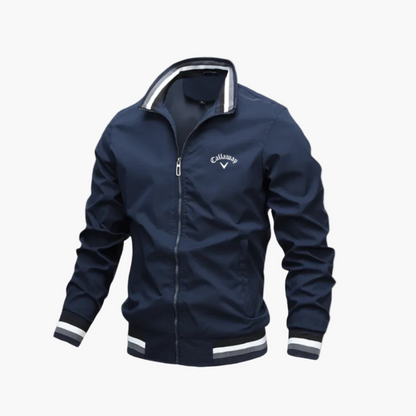 Herren Golf Windbreaker – Leichte Funktionsjacke für Sport & Freizeit, wasserabweisend, atmungsaktiv, sportlicher Stil