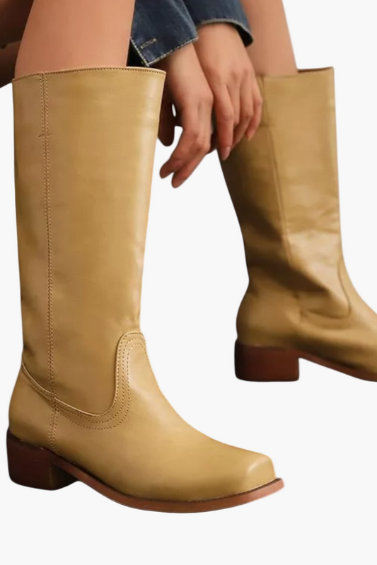Damen Klassische Stiefel im Modernen Retro-Stil für Alltag und Freizeit