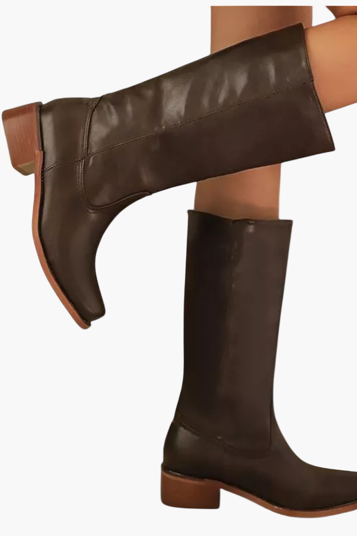 Damen Klassische Stiefel im Modernen Retro-Stil für Alltag und Freizeit