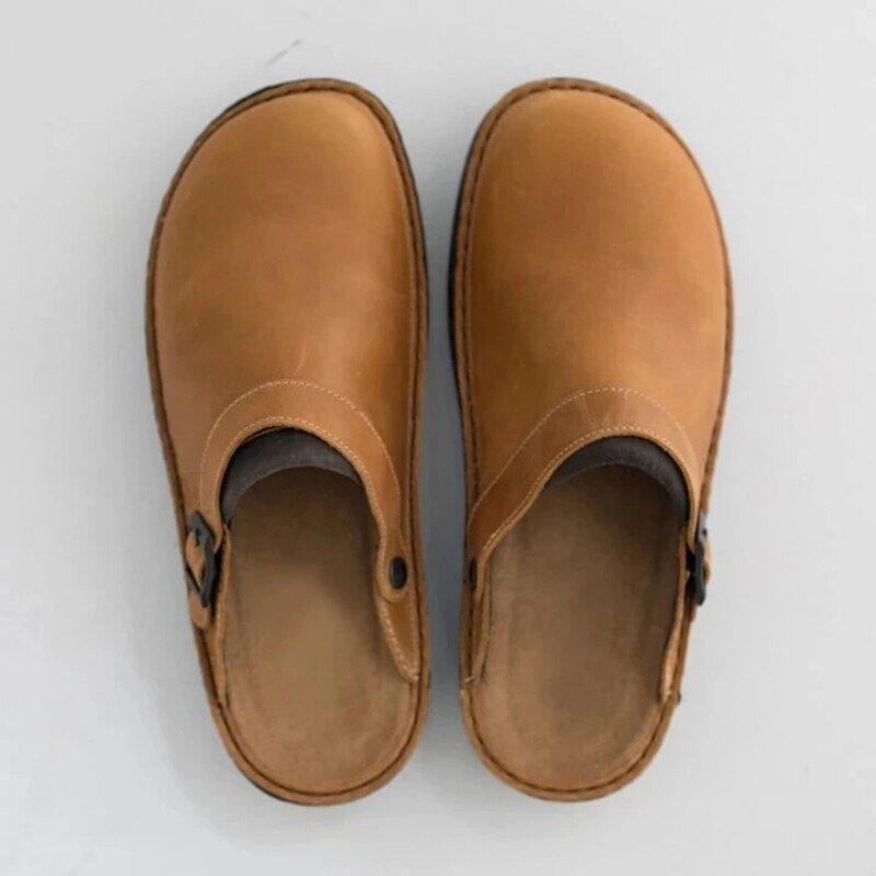 Herren Clogs mit Schnalle – Komfortable Slipper für Alltag und Freizeit