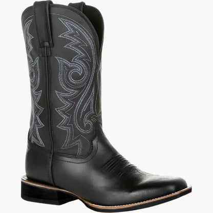 Herren Westernstiefel mit Klassischem Muster und Authentischem Look