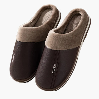 Herren Hauspantoffeln Komfort Warm Gepolstert Rutschfest Indoor Slipper