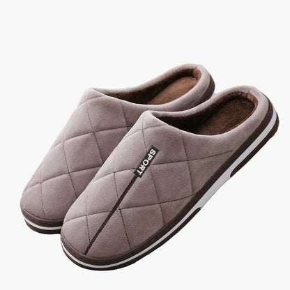 Herren Hauspantoffeln Komfort Warm Gepolstert Rutschfest Indoor Slipper