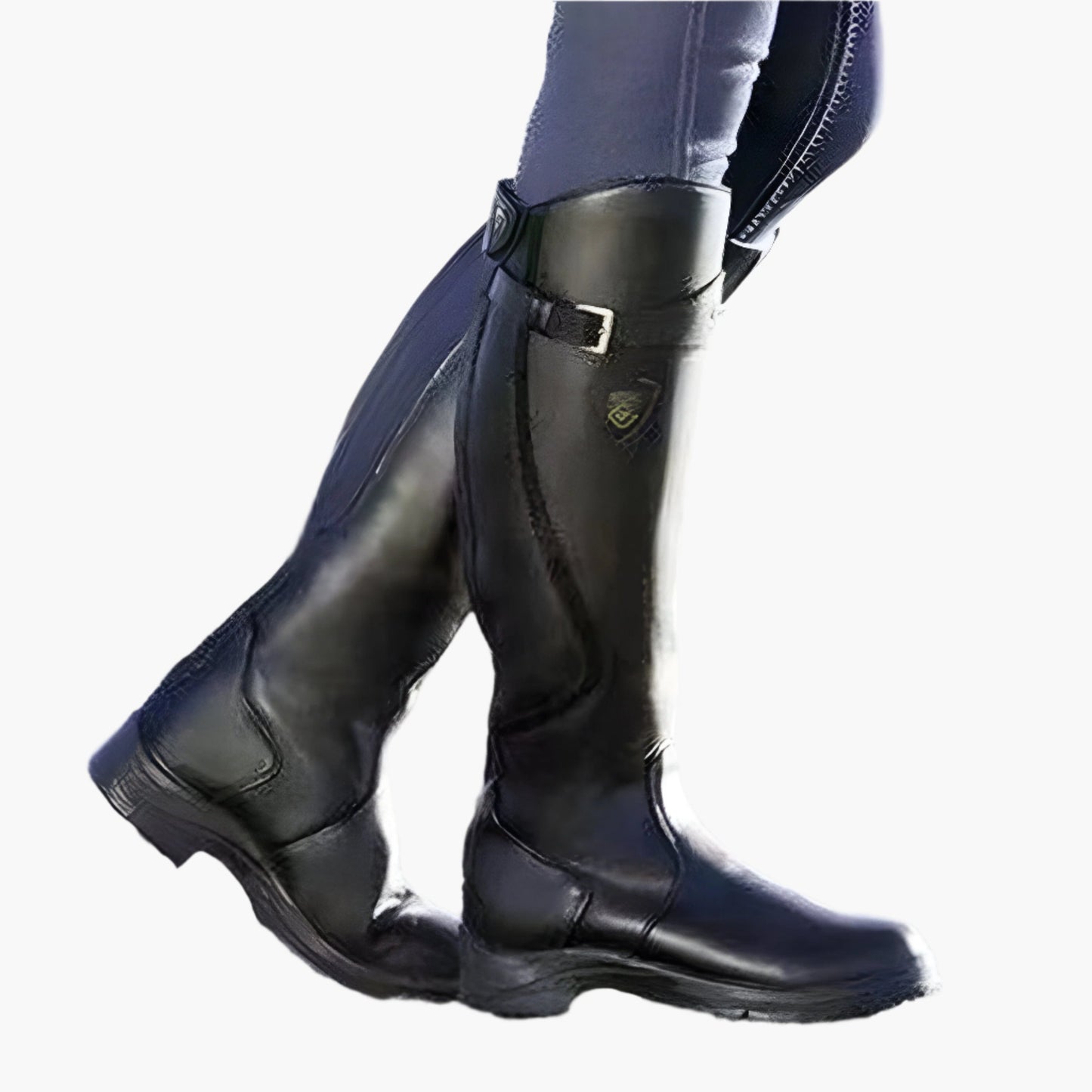 Damen Reitstiefel mit hohem Schaft – robuste Outdoor-Boots für Stall & Gelände