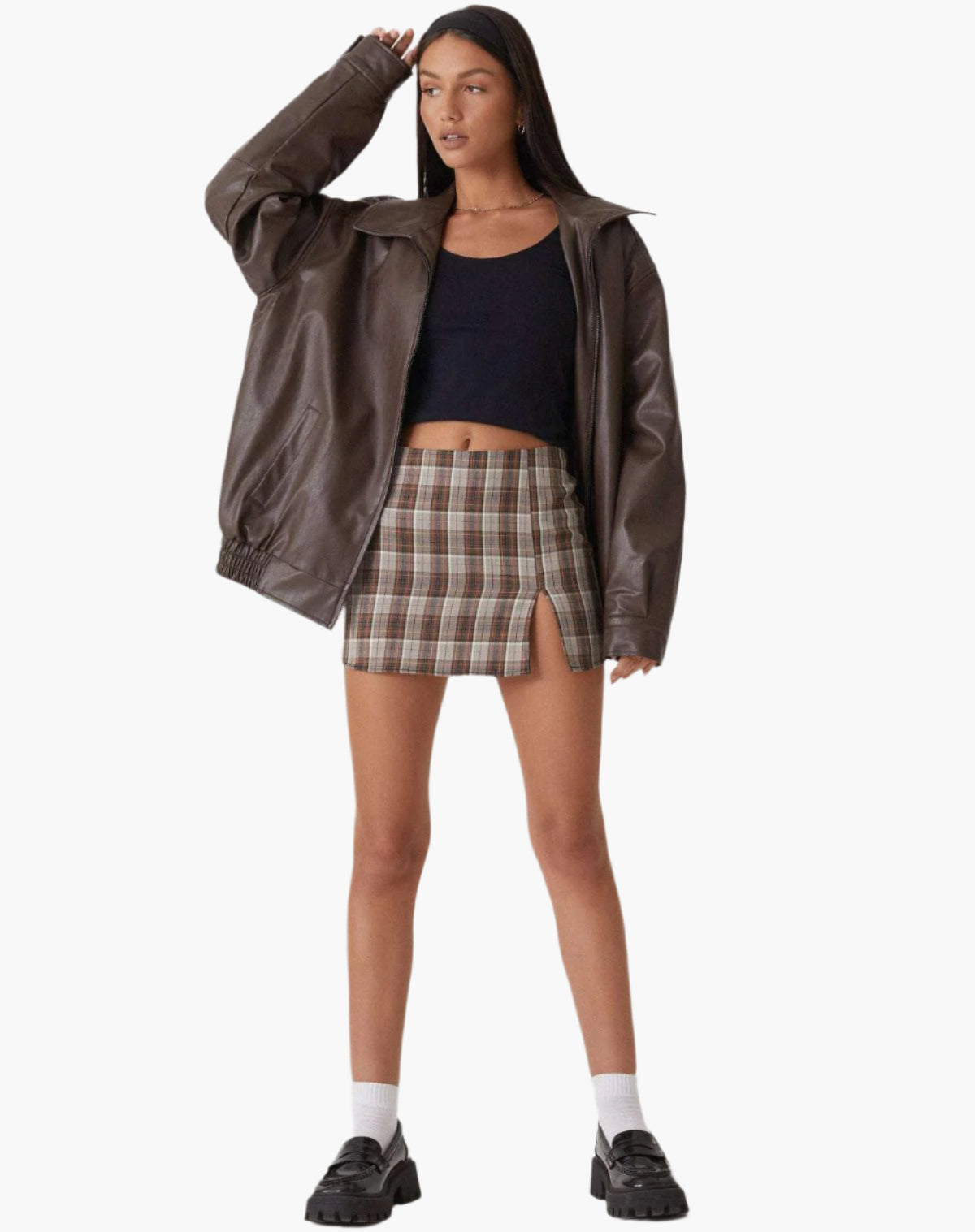 Damen Oversize Jacke mit trendigem Streetwear-Look