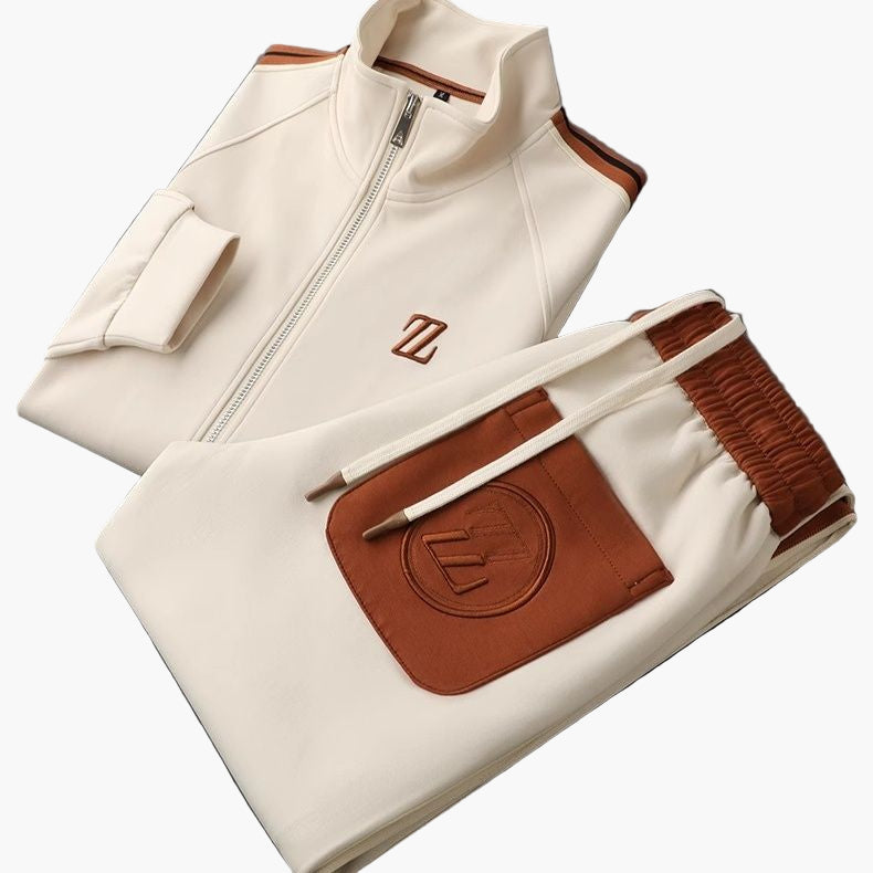 Herren Trainingsanzug Set Modern Sport Style – 2-teiliges Track Suit für Fitness & Freizeit