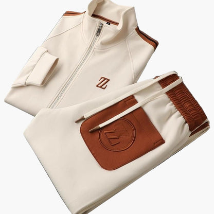 Herren Trainingsanzug Set Modern Sport Style – 2-teiliges Track Suit für Fitness & Freizeit